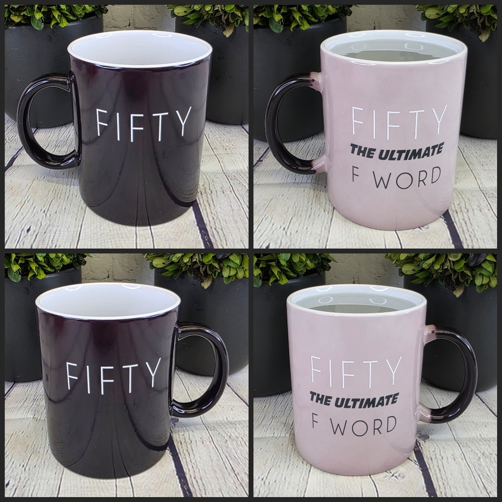 Fifty The Ultimate F Word Double-Sided Heat Sensitive Mug - 16 oz.